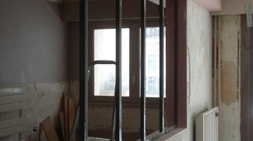 Démolition mur porteur en béton