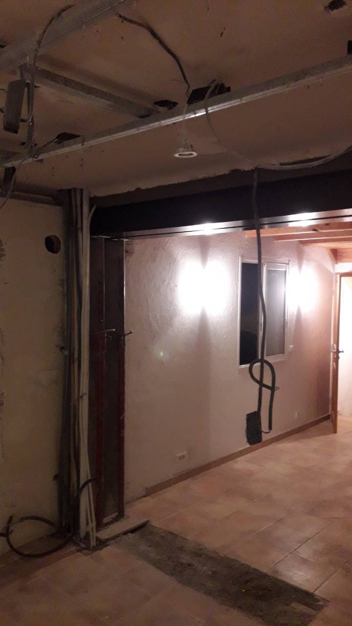 Renforts structurels pour l’ouverture d’un mur porteur