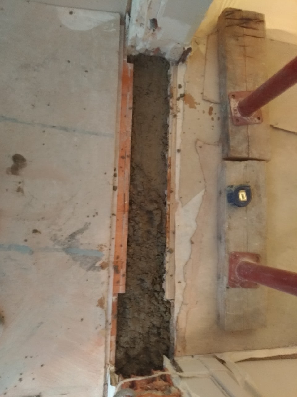 Murs porteurs - Renforcement d'une baie existante dans le mur porteur par structure métallique à Meudon 5