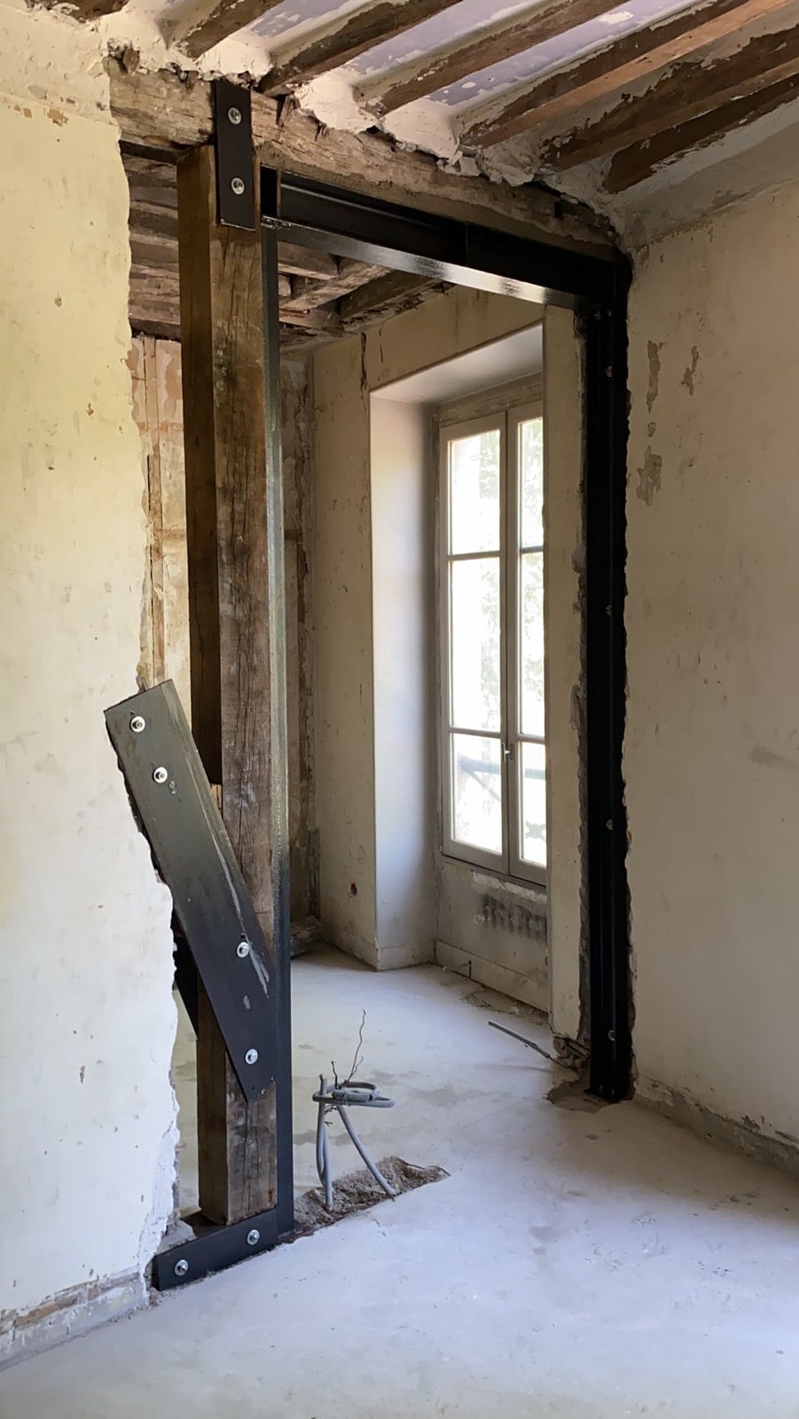 Renforcer mur porteur shop