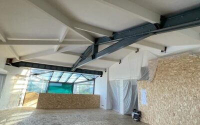 Renforcement d’une toiture par la structure en métal à Cannes