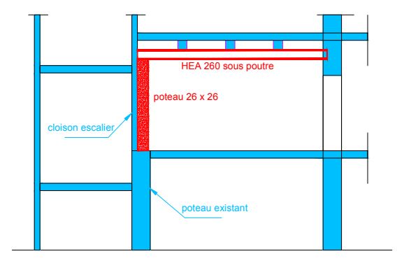 Reprise de Plancher à la suite de Démolition de Cloison à Cannes - Renforcement des poutres