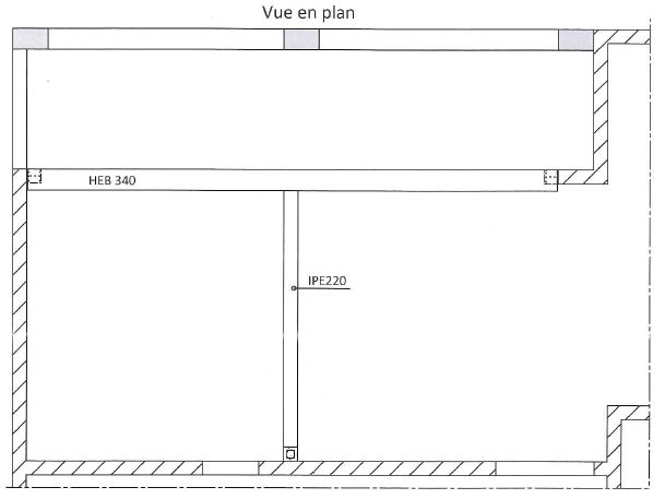 Démolition des murs porteurs à Mougins. Renforcement par structure métallique - Démolition des Murs porteurs