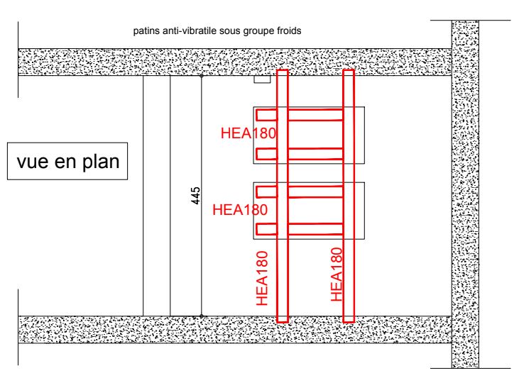 Création de support métallique des unités extérieures de climatisation à Mougins - Structure métallique