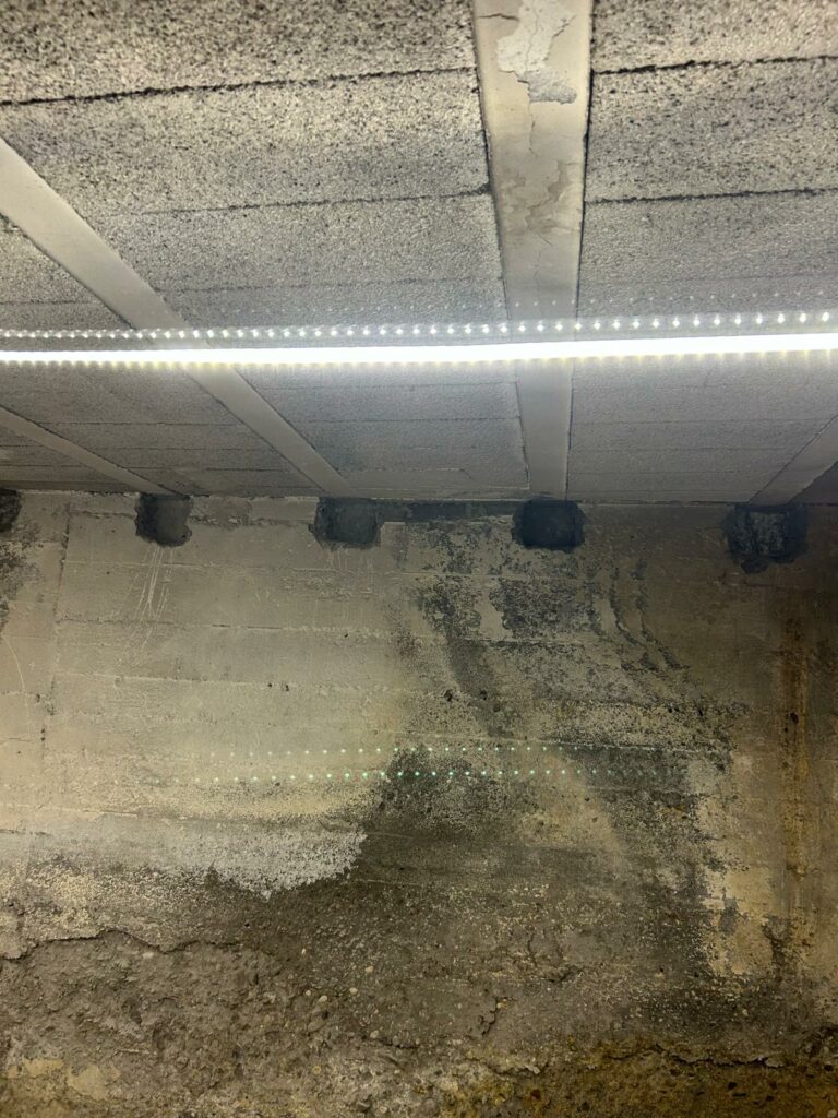 Renforcement de plancher par structure métallique à Nice - Renforcement des poutres