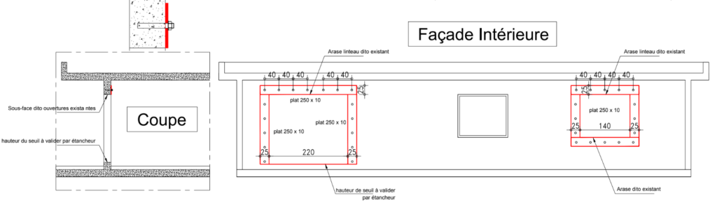 Création d'ouvertures dans les murs de façade et renforcement par structure métallique à Mandelieu-la-Napoule - Ouverture et Démolition de Murs Porteurs Création d'ouvertures dans les murs de façade et renforcement par structure métallique à Mandelieu-la-Napoule - Démolition des Murs porteurs
