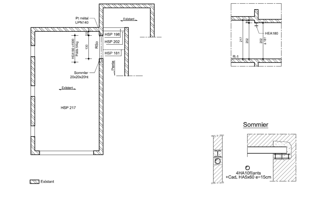 Création d’ouvertures pour portes dans des murs porteurs, avec renforcement par structure métallique – Réalisation à Mandelieu-la-Napoule - Ouverture et Démolition de Murs Porteurs Création d’ouvertures pour portes dans des murs porteurs, avec renforcement par structure métallique – Réalisation à Mandelieu-la-Napoule - Agrandissement d'une baie