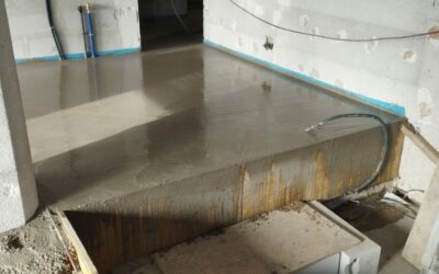 Création d’un plancher béton avec isolant technique – Hôtel Albert 1er à Nice 06000