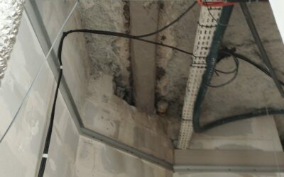 Réparation structurelle d’une poutre en béton armé à Antibes