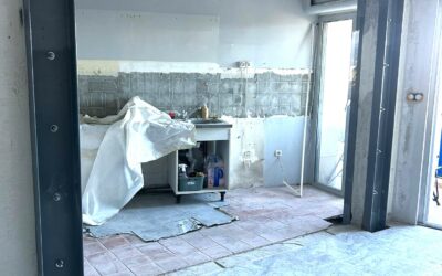 Démolition d’un mur porteur – Renforcement par structure métallique à Valbonne (06560)