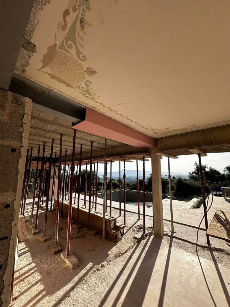 Agrandissement d’ouvertures dans mur porteur de façade – Vue mer sublimée grâce à une transformation structurelle, au Cannet - Agrandissement d'une baie