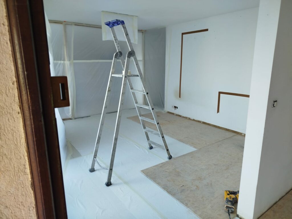 Démolition de mur porteur à Vallauris - Agrandissement d'une baie
