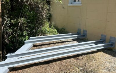 Structure de support pour unités de climatisation à Fréjus