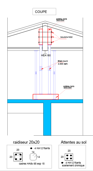 Agrandissement d'une ouverture dans un mur porteur avec renfort en béton armé et structure métallique à Grasse - Ouverture et Démolition de Murs Porteurs Agrandissement d'une ouverture dans un mur porteur avec renfort en béton armé et structure métallique à Grasse - Agrandissement d'une baie