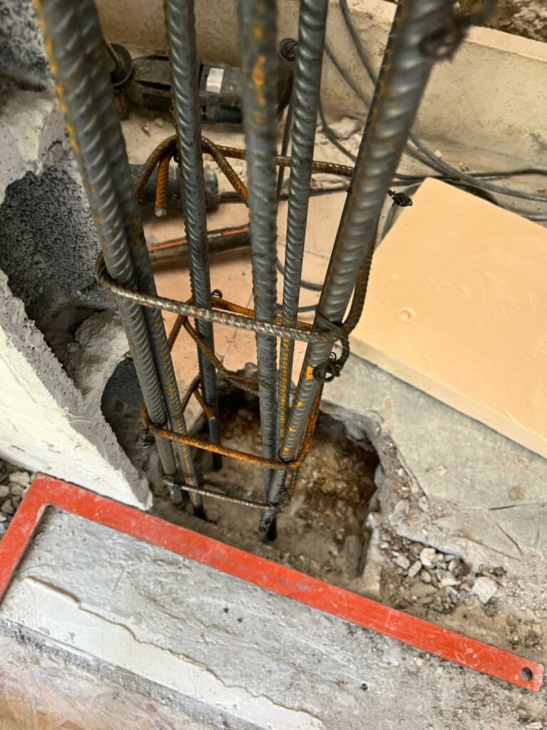 Création d’une ouverture dans mur porteur avec renfort structurel à Vallauris - Murs porteurs