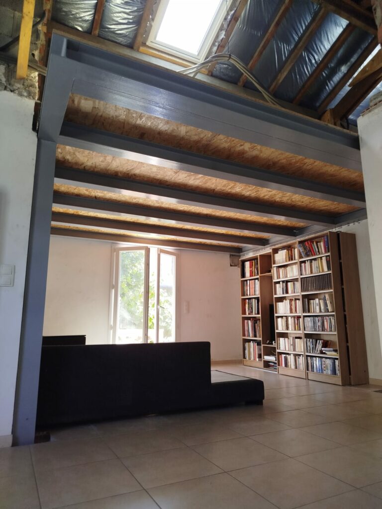 Création d'une mezzanine métallique à Antibes - Mezzanine