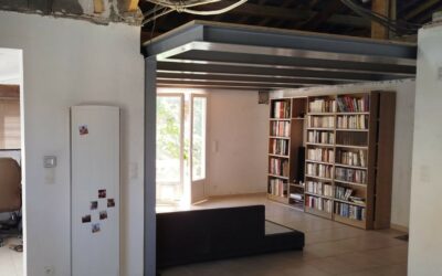 Création d’une mezzanine métallique à Antibes