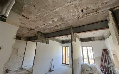 Renforcement d’un plancher à Cannes avant la dépose de cloisons semi-porteuses