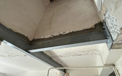 Reprise d’un trémie d’escalier par structure métallique à Mandelieu-la-Napoule