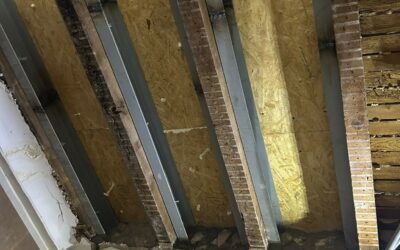 Confortement de plancher après dégâts des eaux à Grasse