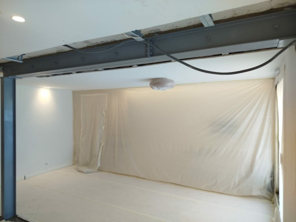 Création d’une ouverture dans un mur porteur en béton armé à Peymeinade - Démolition des Murs porteurs