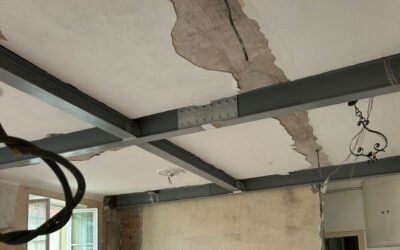 Reprise de plancher en bois et renforcement par structure métallique à Nice