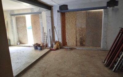 Agrandissement de baies vitrées dans murs porteurs et renforcement béton–métal à Antibes