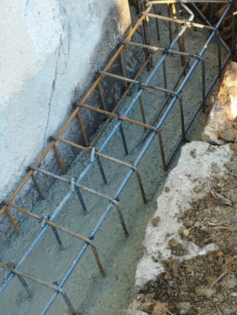 Reprise en sous-œuvre des fondations à Vallauris - Reprise fondtions