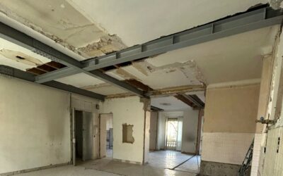 Renforcement d’un plancher par structure métallique à Cagnes-sur-Mer