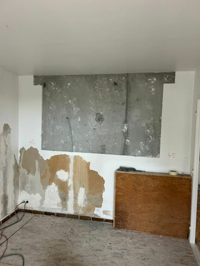 Création d’ouvertures dans un mur porteur en béton armé à Vallauris - Murs porteurs