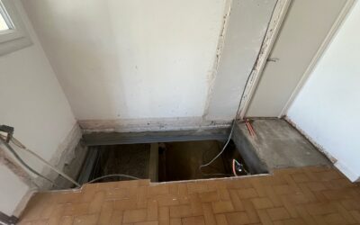Création d’une trémie d’escalier avec renforcement structurel à Mandelieu-la-Napoule
