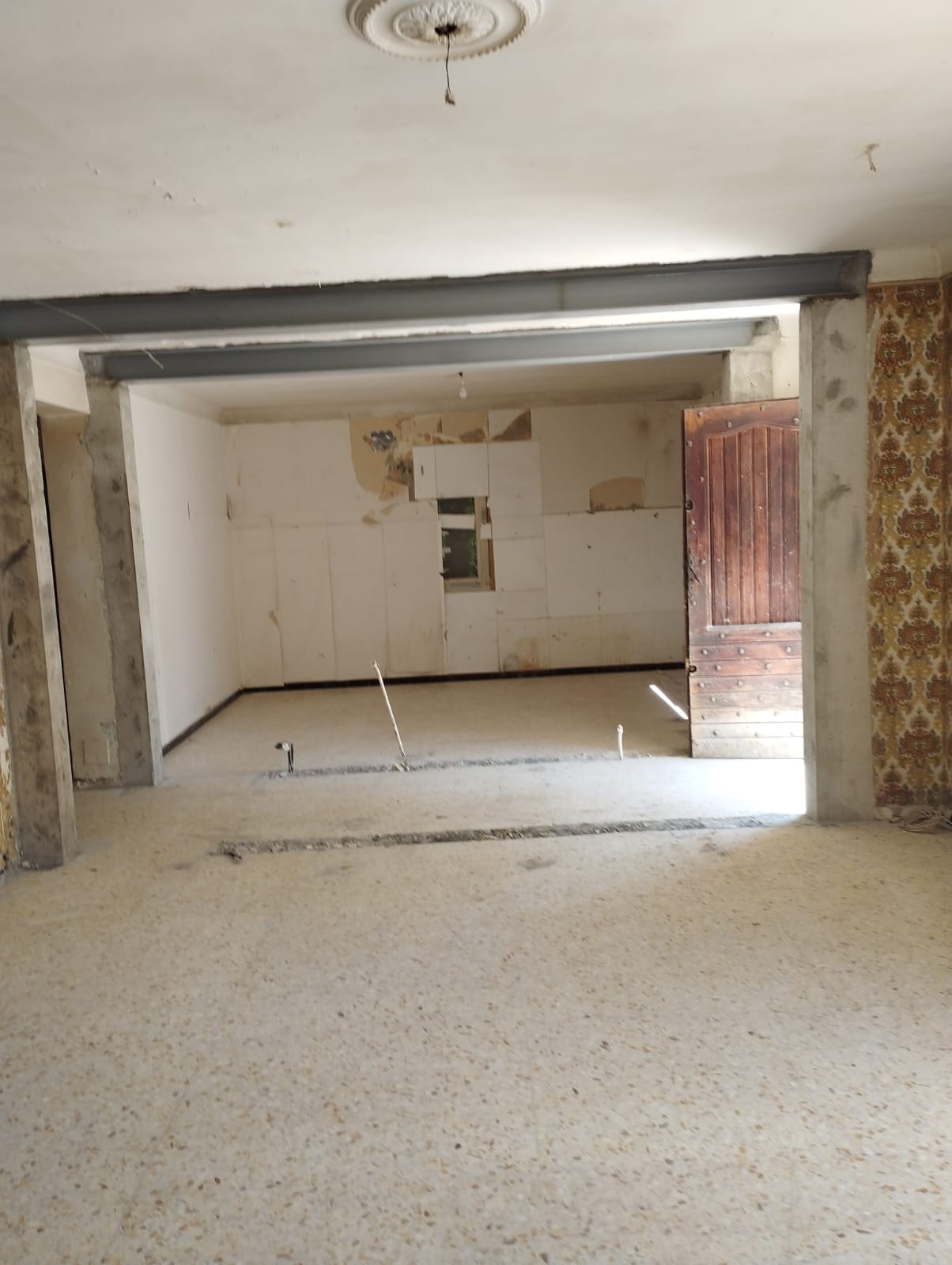 OUVERTURE_MUR_PORTEUR_RENFORCEMENT_PAR_STRUCTURE_METALLIQUE_VALBONNE_PHOTO PRINCIPAL 1