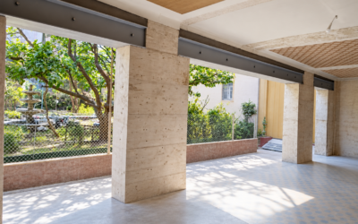 Agrandissement des ouvertures dans les murs de façade à Antibes.